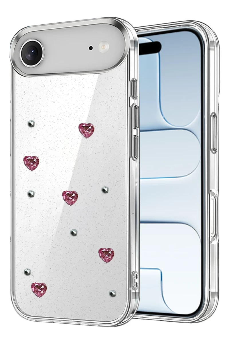 Apple iPhone 17 Air Uyumlu Fiyonk Desenli Kapak - Desen 3