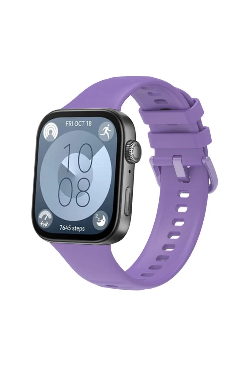 Huawei Watch Fit 3 Klasik Kordon - Lila
