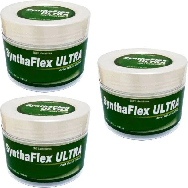 Süper Synthaflex Ultra Masaj Bakım Kremi 3X100 ml