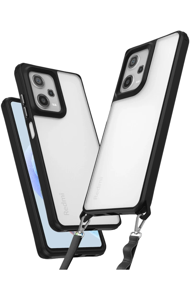 Xiaomi Redmi Note 12 Pro 5G Uyumlu Kılıf Penta Silikon Kılıf - Siyah