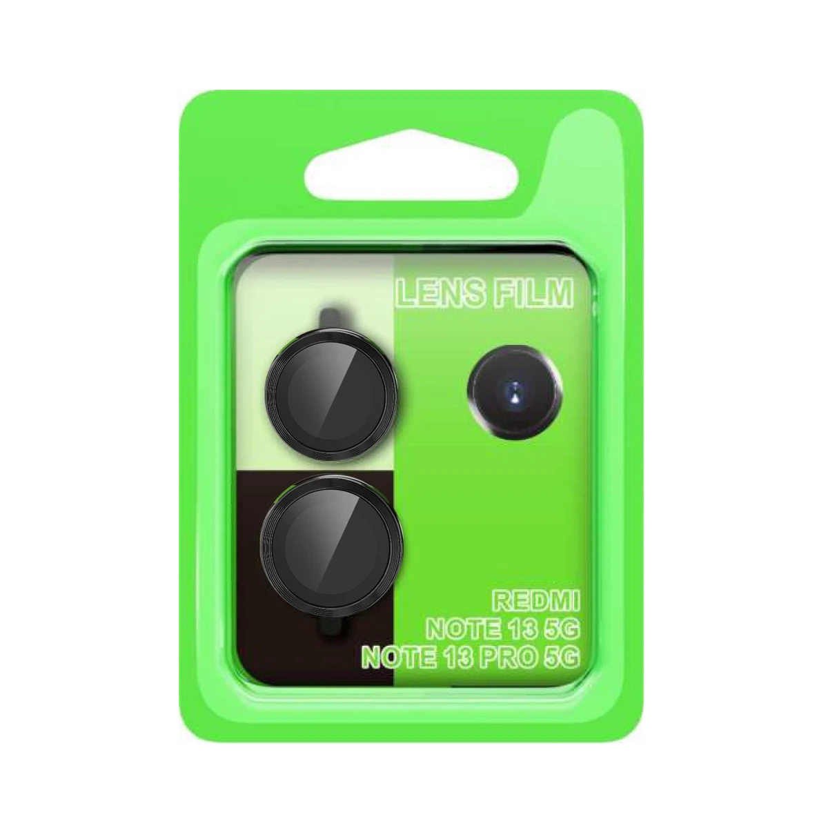 Xiaomi Redmi Note 13 Pro 5G Raze Metal Kamera Lens - Siyah