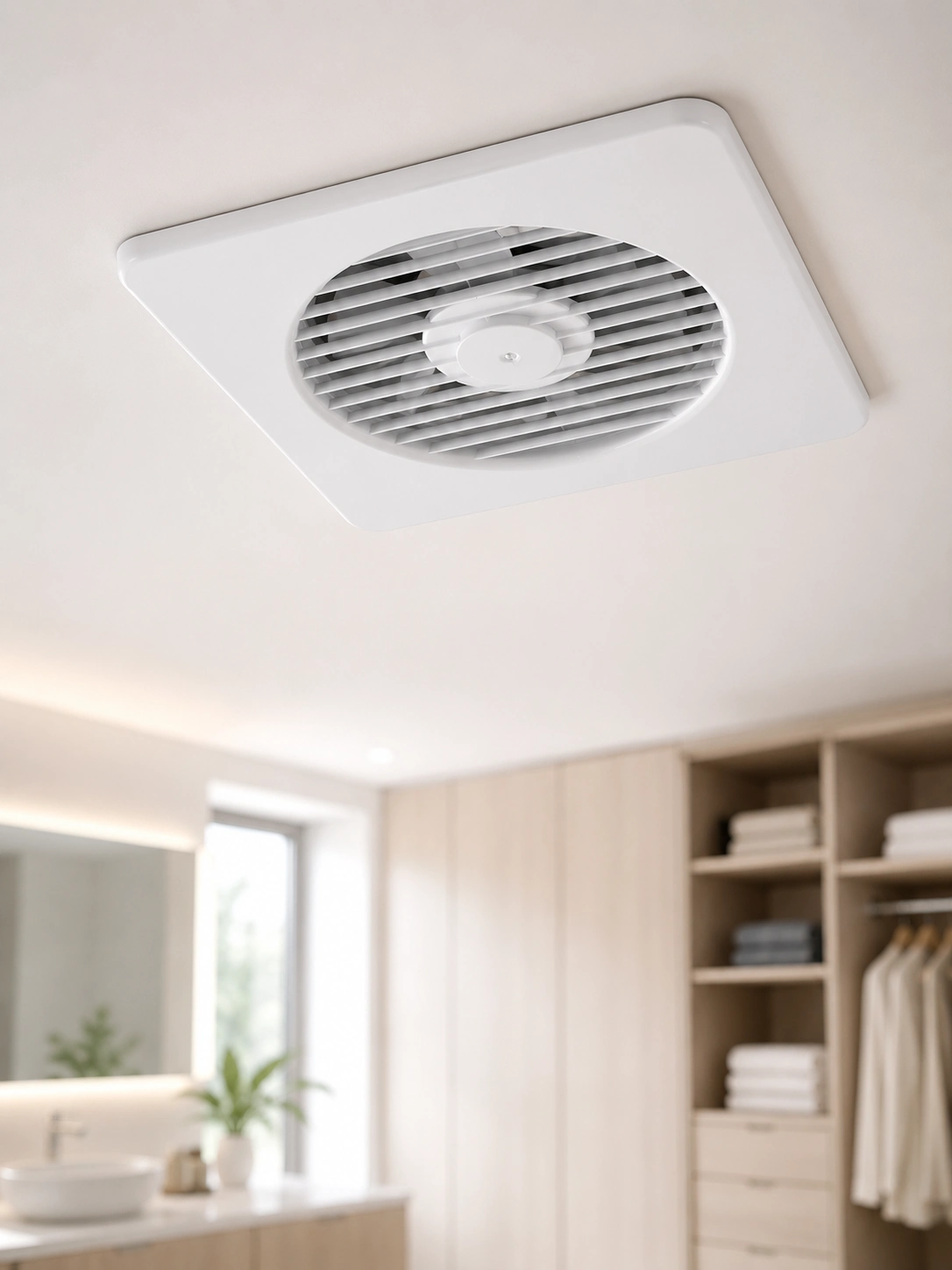 Dekoratif Havalandırma Aspiratörü 150 mm Banyo Mutfak