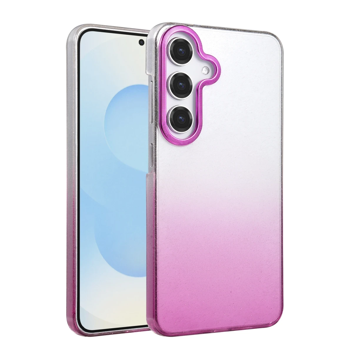 Samsung Galaxy A14 4G Glossy Kapak - Mor
