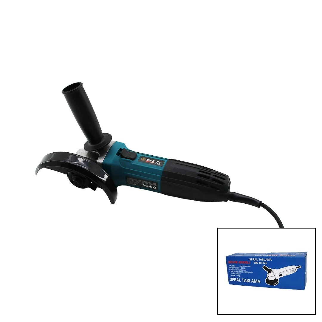 Devir 1000W Spiral Taşlama 125mm Alet