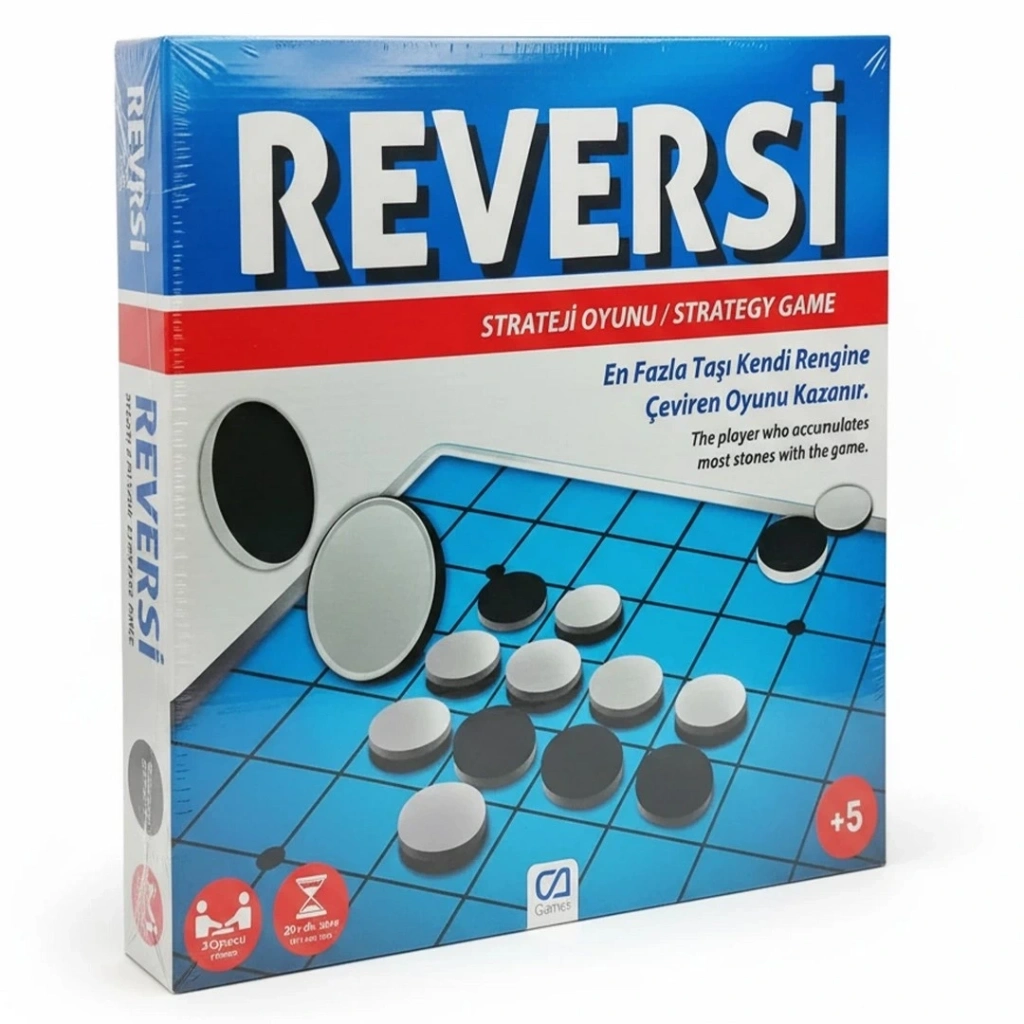 Strateji Geliştiren Reversi Kutu Oyunu 1 Adet