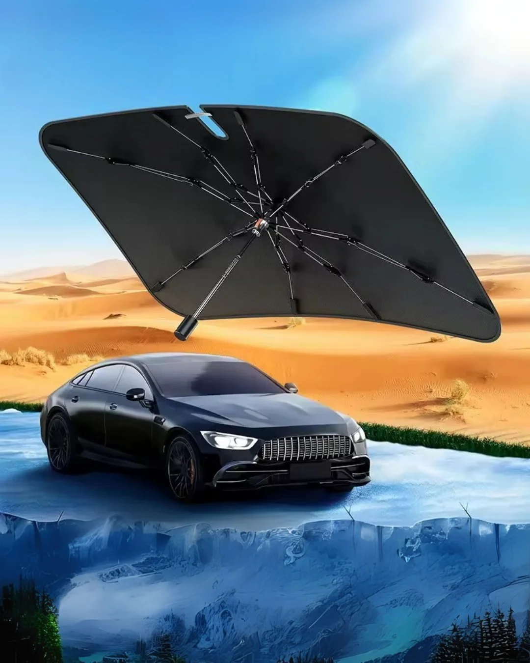 Peugeot 508, Hyundai Sonata, Citroen C5, Toyota Avensis, Fiat Egea Uyumlu Oto Şemsiye