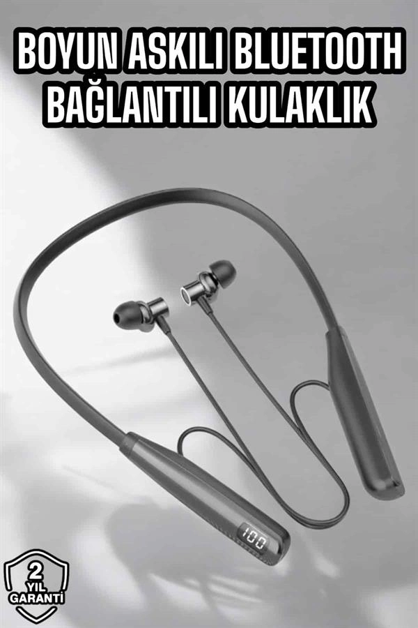 Ergonomik Bluetooth Kulaklık 100 Saat Bekleme Süresi