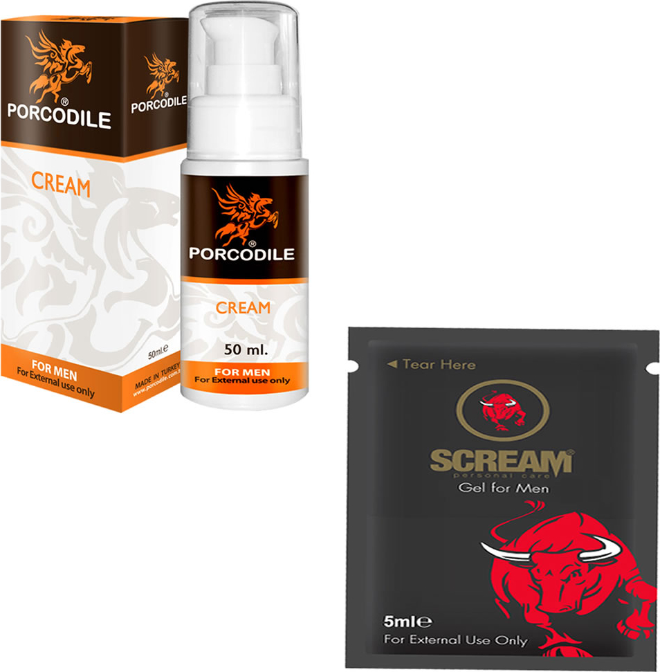 Porcodile For Men Krem Erkeklere Özel 50 ML