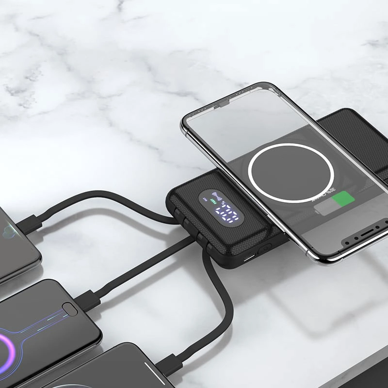 Taşınabilir Hızlı Şarj Aleti 10.000 mAh Wireless Powerbank