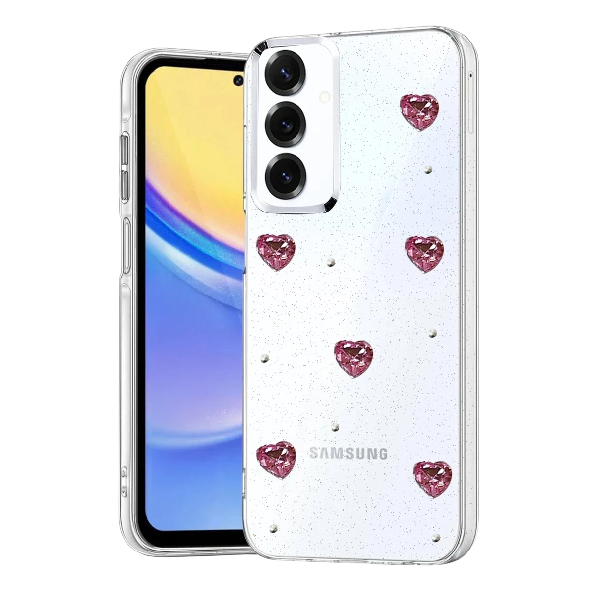 Samsung Galaxy A34 5G Fiyonk Desenli Kapak - Desen 3