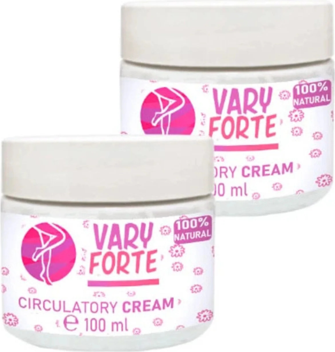 Süper Vary Forte Kavanoz  Karşı  Krem 100 ml x 2 Adet