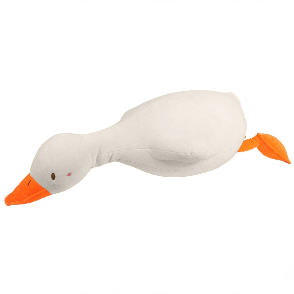 Yumuşak Peluş Yatan Ördek 100 cm Dekoratif Oyuncak