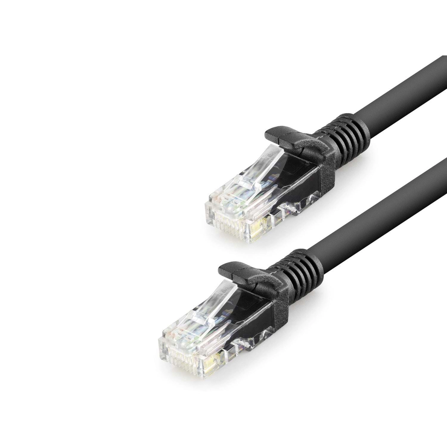 Yüksek Hızlı Cat6 Patch Kablo 1.5M Siyah