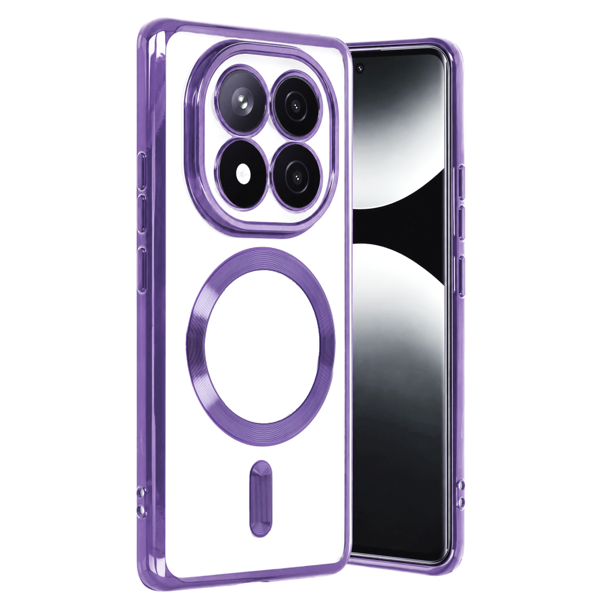 Xiaomi Redmi Note 15 Pro 5G Kross Magneticsafe Kapak - Mor