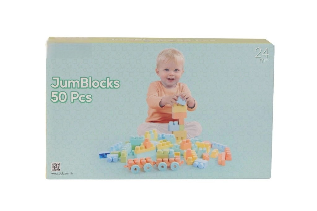 Mega Blok Oyun Seti 50'li Kutuda Eğlenceli Yapım