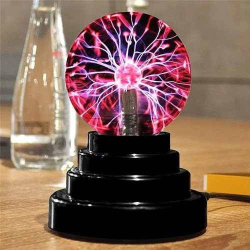Etkileyici Sihirli Plazma Küre USB ile Şarjlı Dekoratif Aksesuar