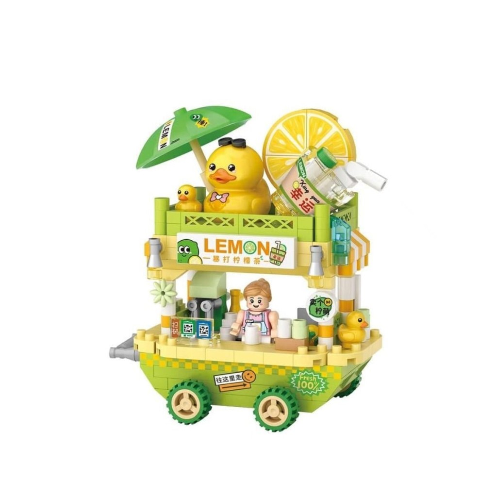 LZ-8856  Limon Arabası 310 Parça Block Oyuncak