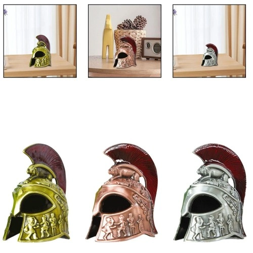 Dekoratif Şövalye Miğferi 10 cm x 5 cm (Metal Model)