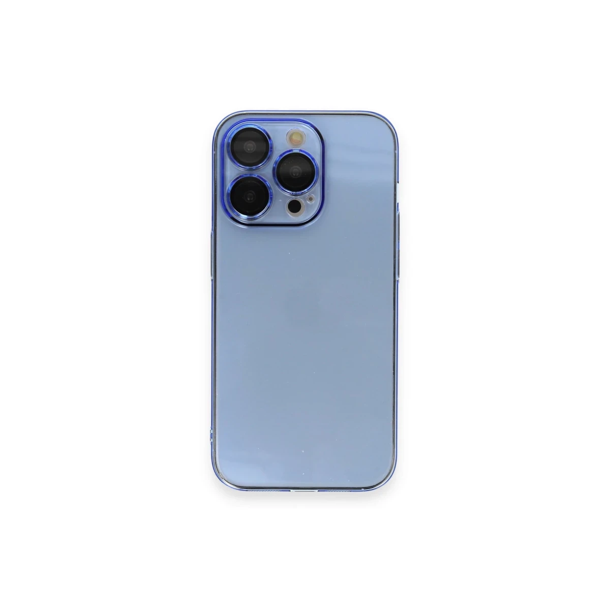 Apple iPhone 14 Pro Max Kılıf Armada Lensli Kapak - Sierra Blue