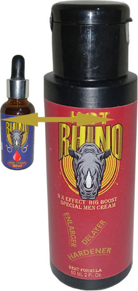Firexl Rhino 3xeffect Boostenlargetime Kremi  + Rhino Erkeklerin Iligi Içeceği