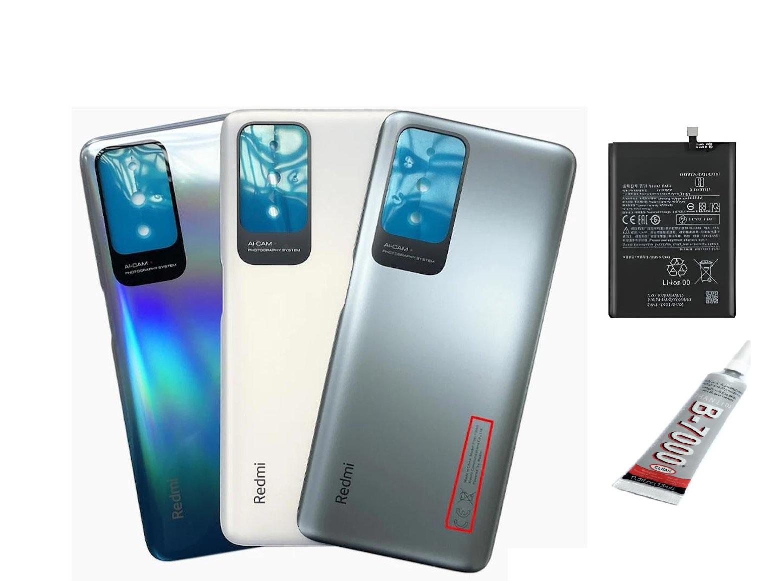 REDMİ 10 2022 Uyumlu ARKA BATARYA KAPAĞI ,BATARYA VE B700