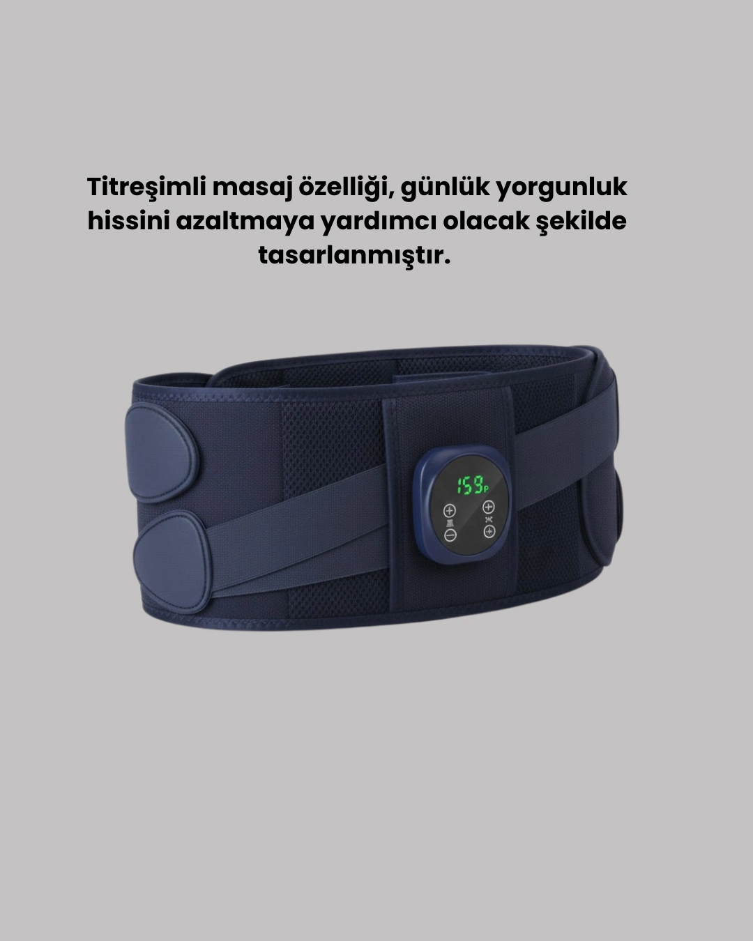 Konforlu Masaj Kemeri Bel Boyun Bacak Uyumlu 100 cm