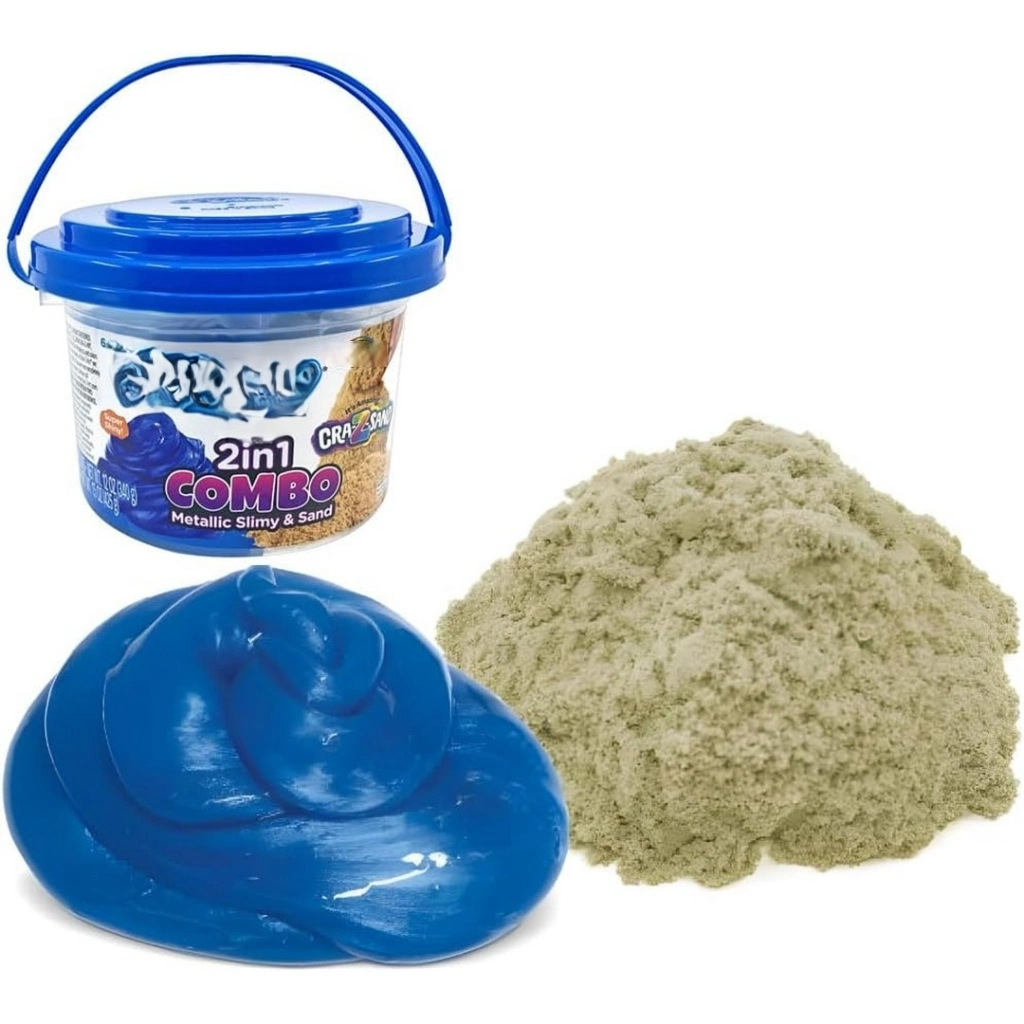 Eğlenceli Slime Kum Kova 2in1 Seti