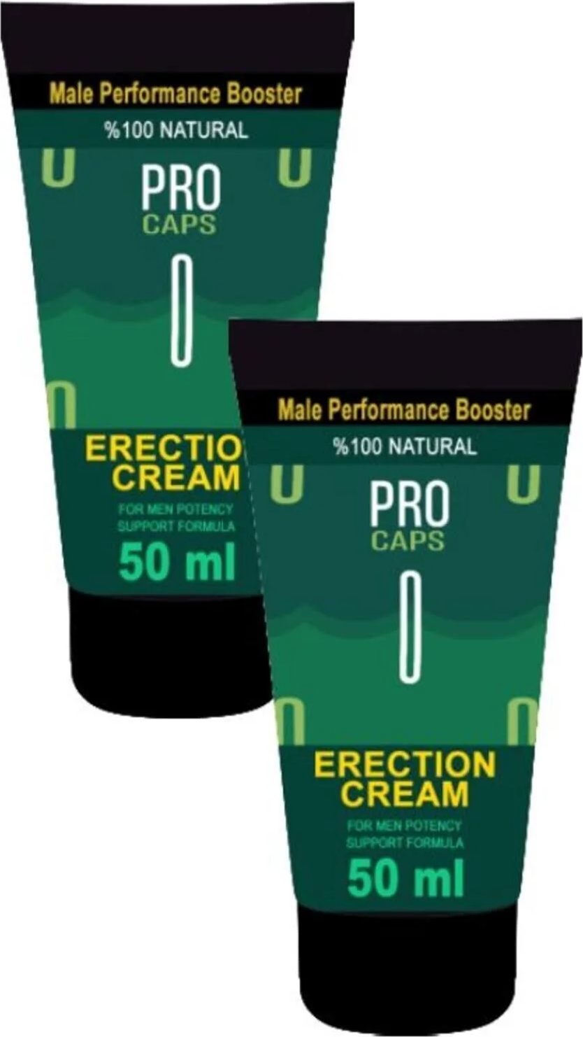 Pro Caps 0 Erkeklere Gecikmeye Krem 50 ml x 2 Adet