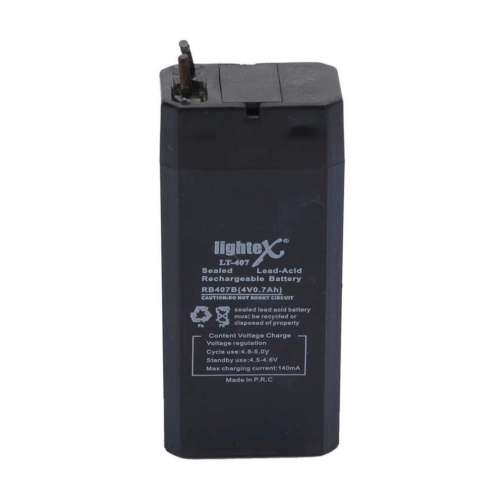 LT-407 4V 0.7Ah Işıldak Fener Aküsü