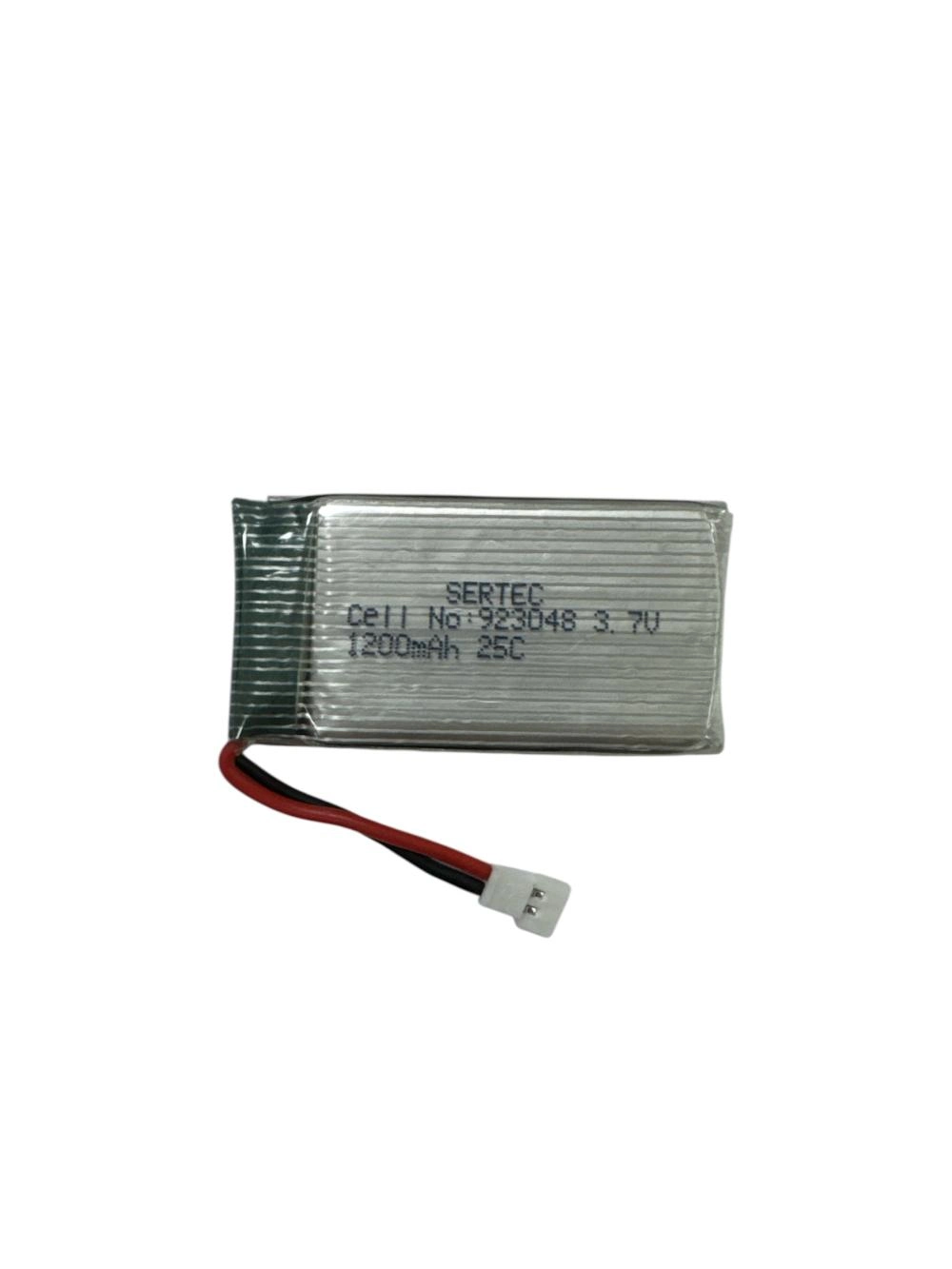 Yüksek Kapasiteli 3.7V 1200mAh Beyaz Soket Pil