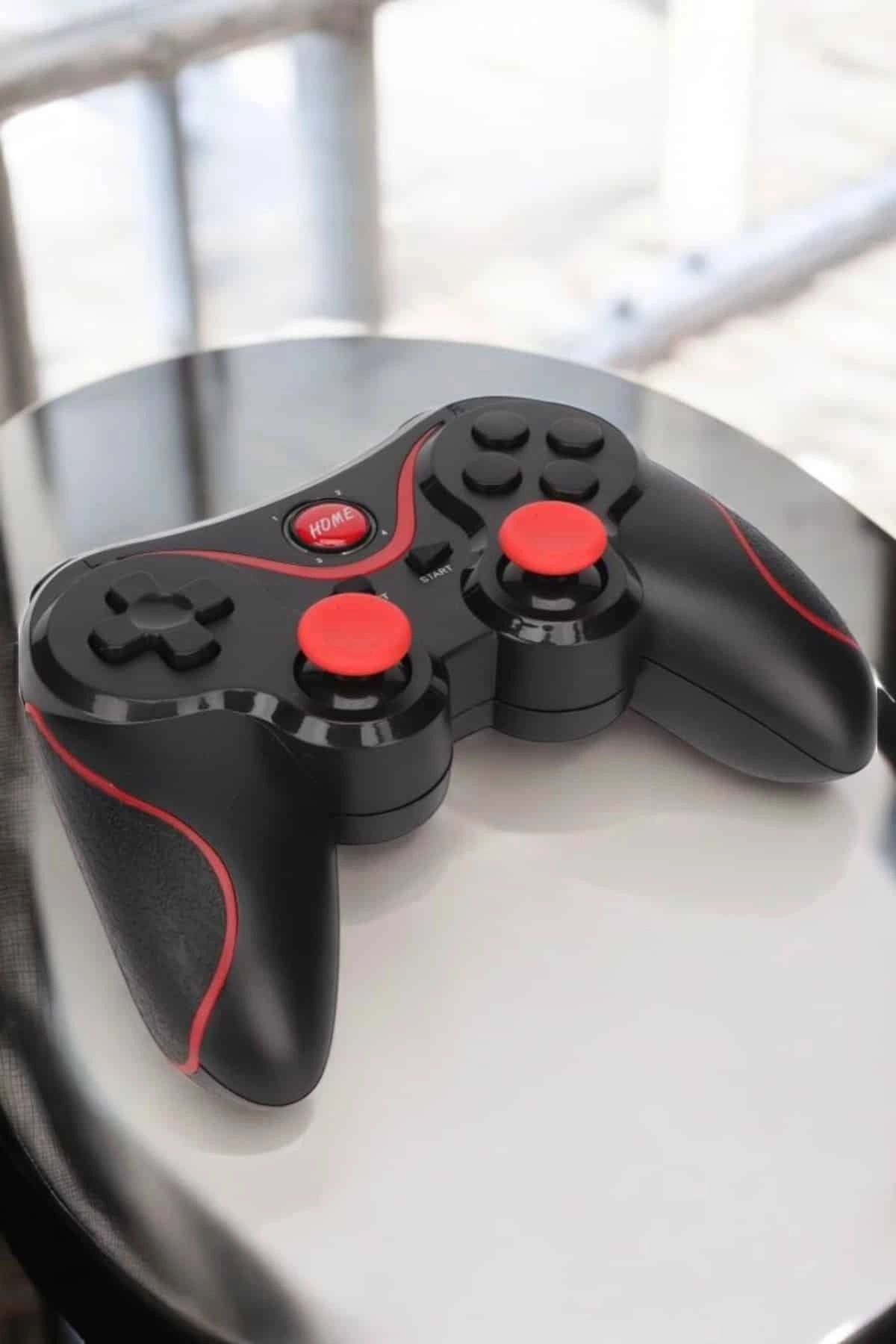 Bluetooth Gamepad X3 Android Uyumlu Oyun Kolu Standlı