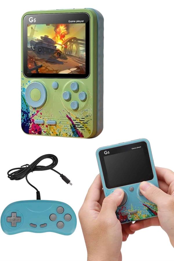 Televizyona Bağlanan Çift Joystick Taşınabilir Klasik Retro Oyunlu