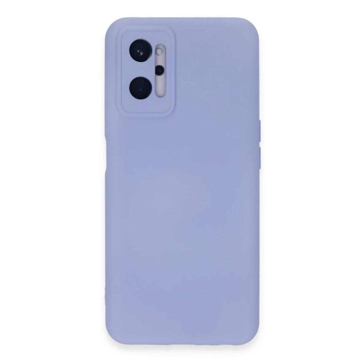 Realme 9i 4G Kılıf Nano içi Kadife Silikon - Lila