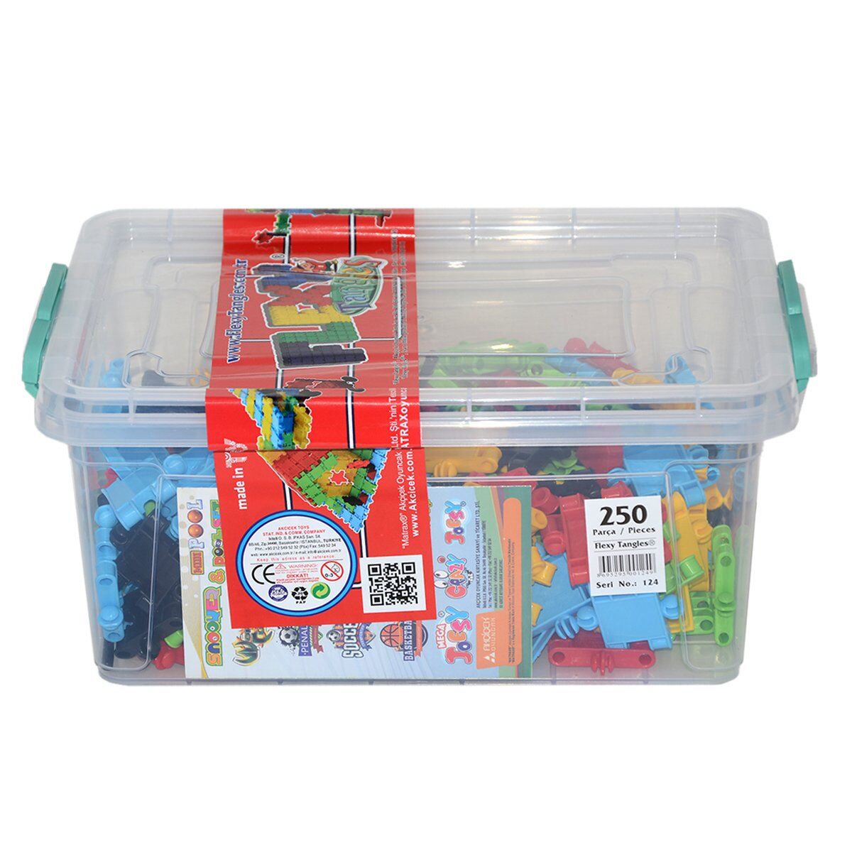 124 Flexy 250 Parça Plastik Kt