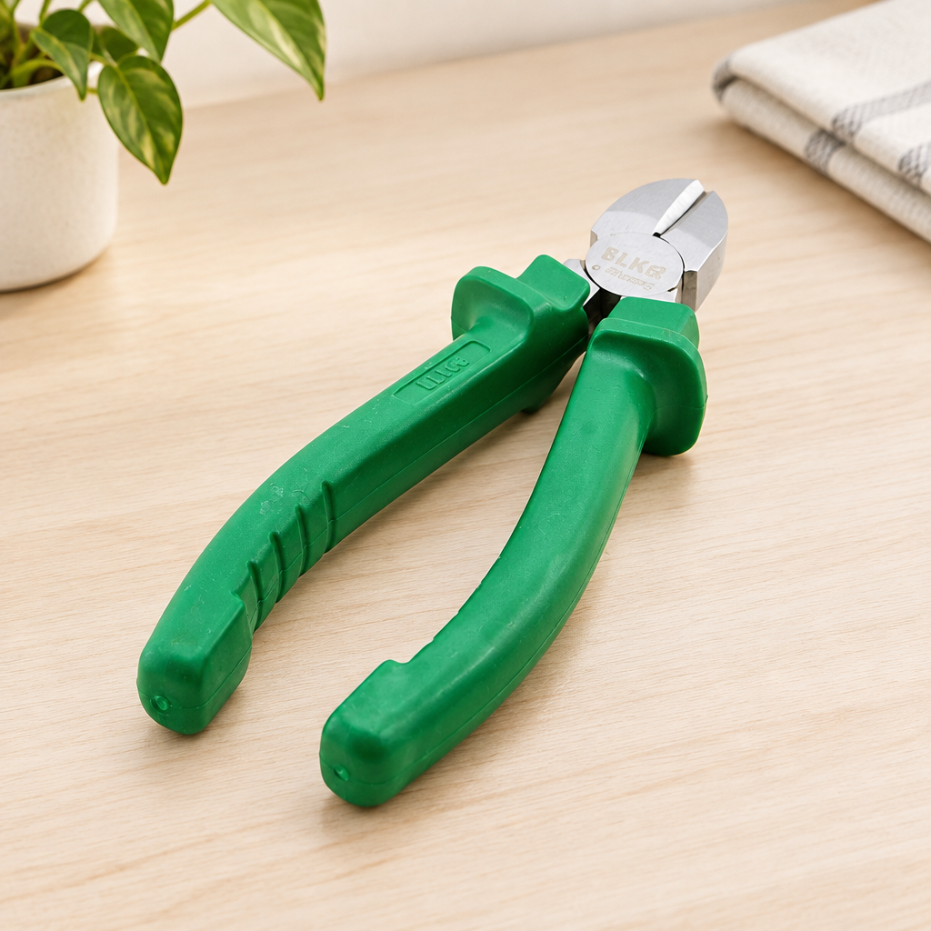 Yan Keski 160 mm Saplı Yeşil