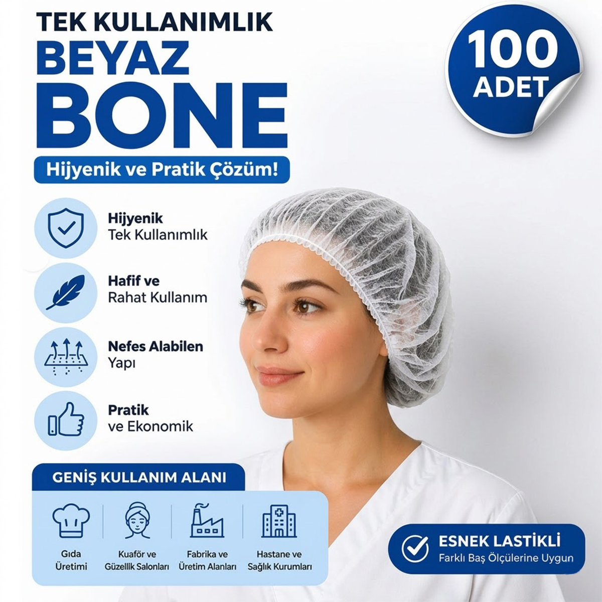 Cerrahi Hijyen Kafa Bonesi
