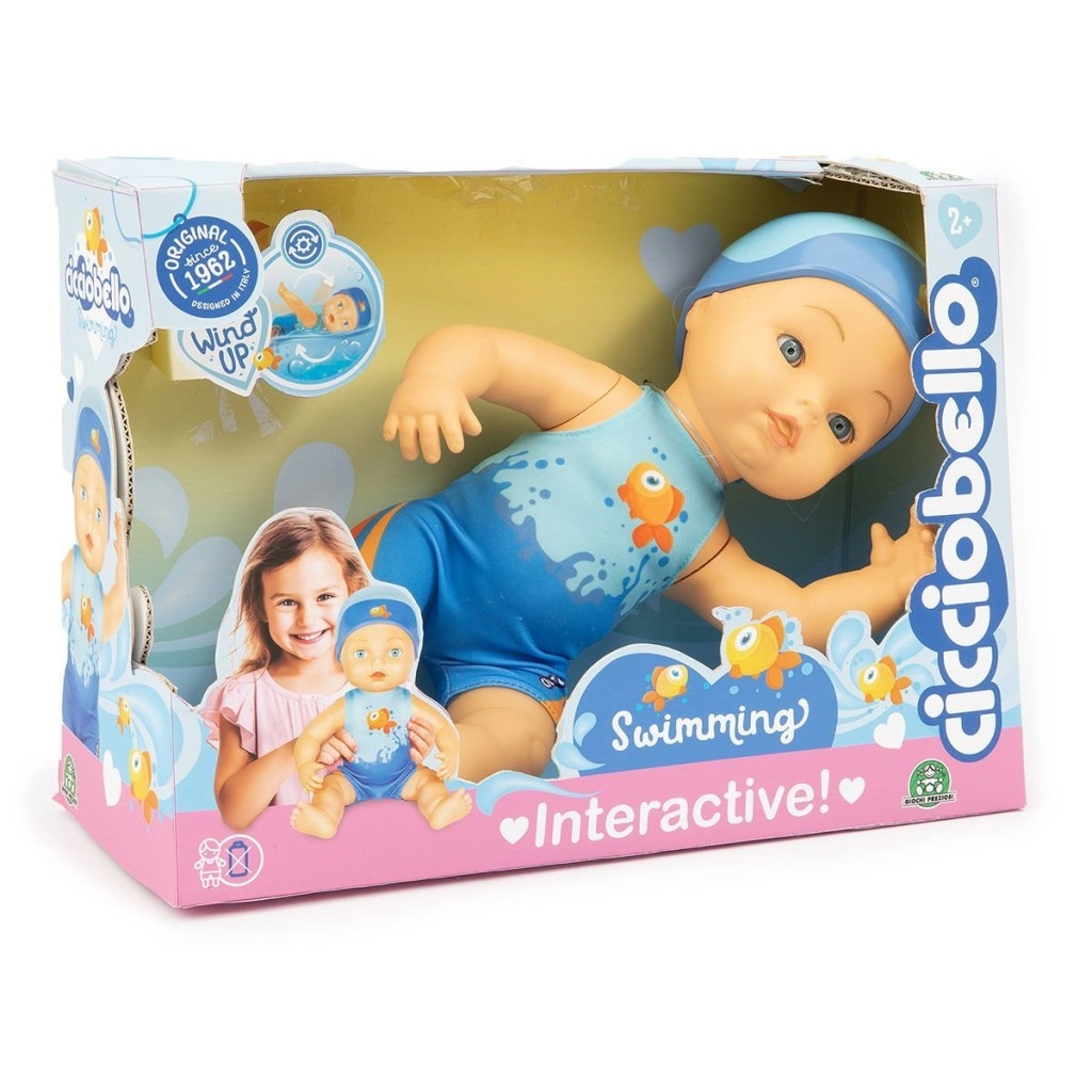 Yüzme Eğlencesi Sunan 30 cm Bebek Oyuncak