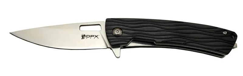 Gear Aculus F004 BK Siyah Kurtarma / Kamp Çakı 18cm - Yarı Otomatik, Cam Kırma Aparatlı, Kemerlikli, Kutulu