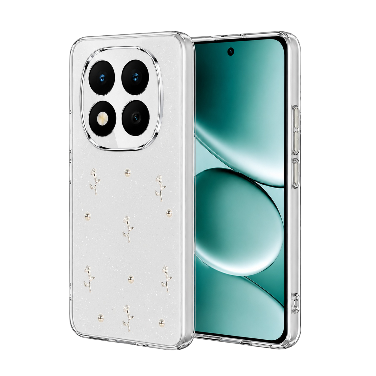 Xiaomi Redmi Note 15 Pro Plus 5G Fiyonk Desenli Kapak - Desen 4