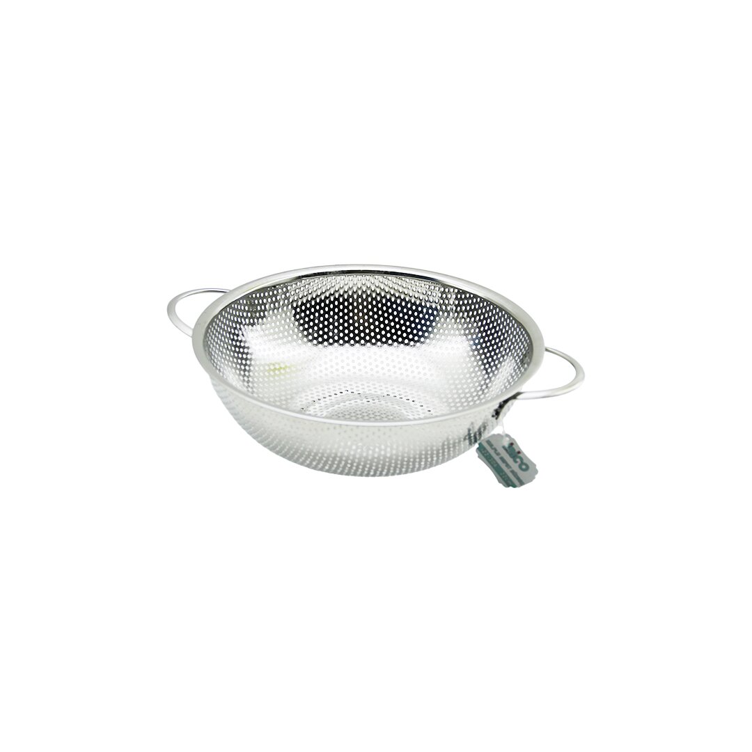 22CM Metal Kulplu Çelik Sepet Süzgeç İnce Tel Ayaklı