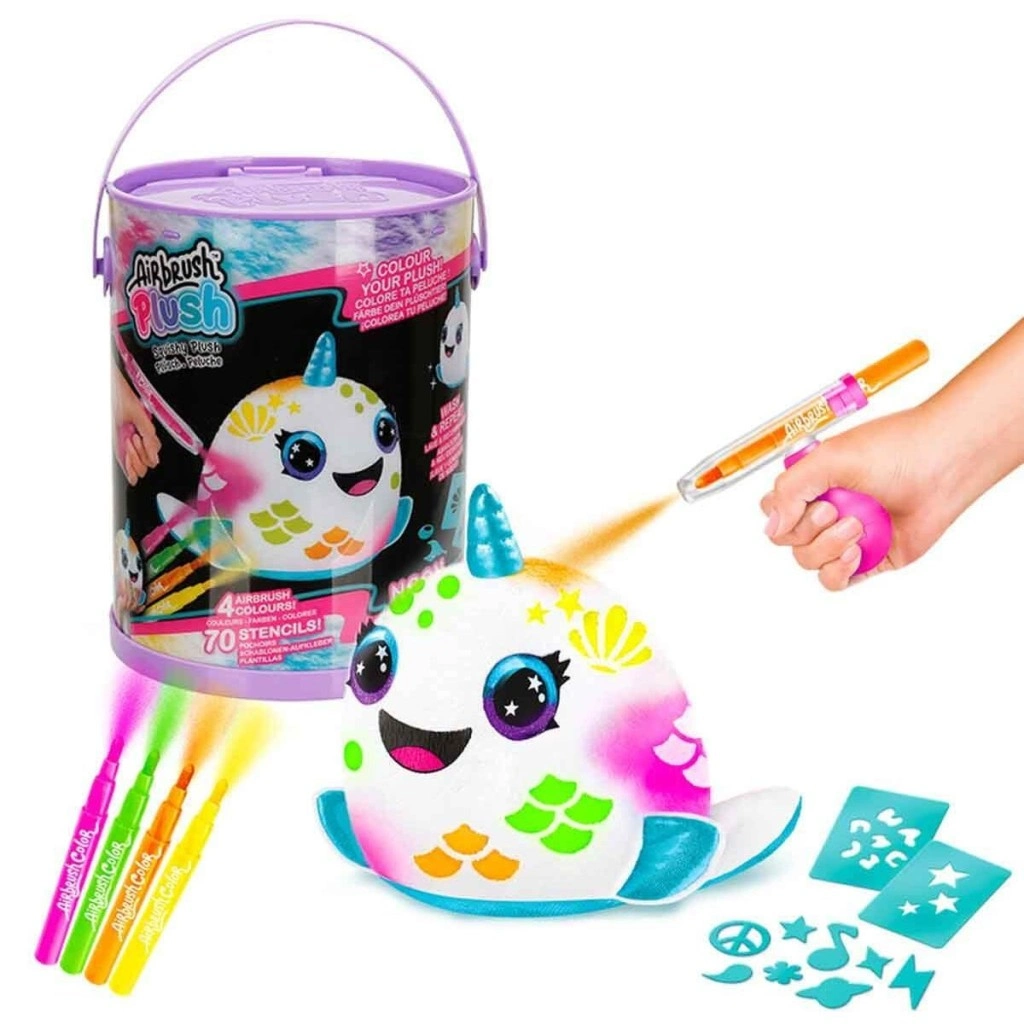 Peluş Neon Boyama Seti 1 Adet Sanat Malzemesi