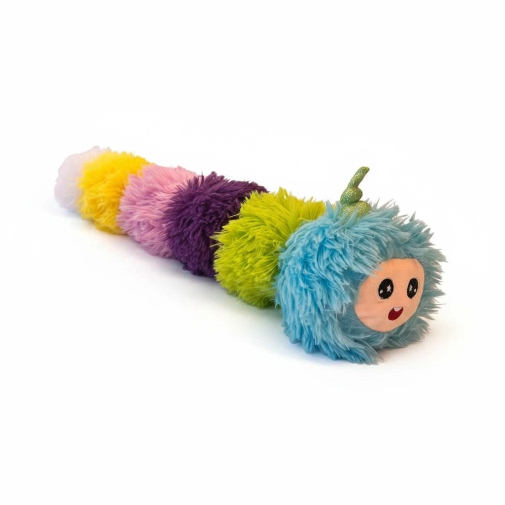 Sevimli Peluş Tırtıl 60 cm Çocuklar için Oyuncak