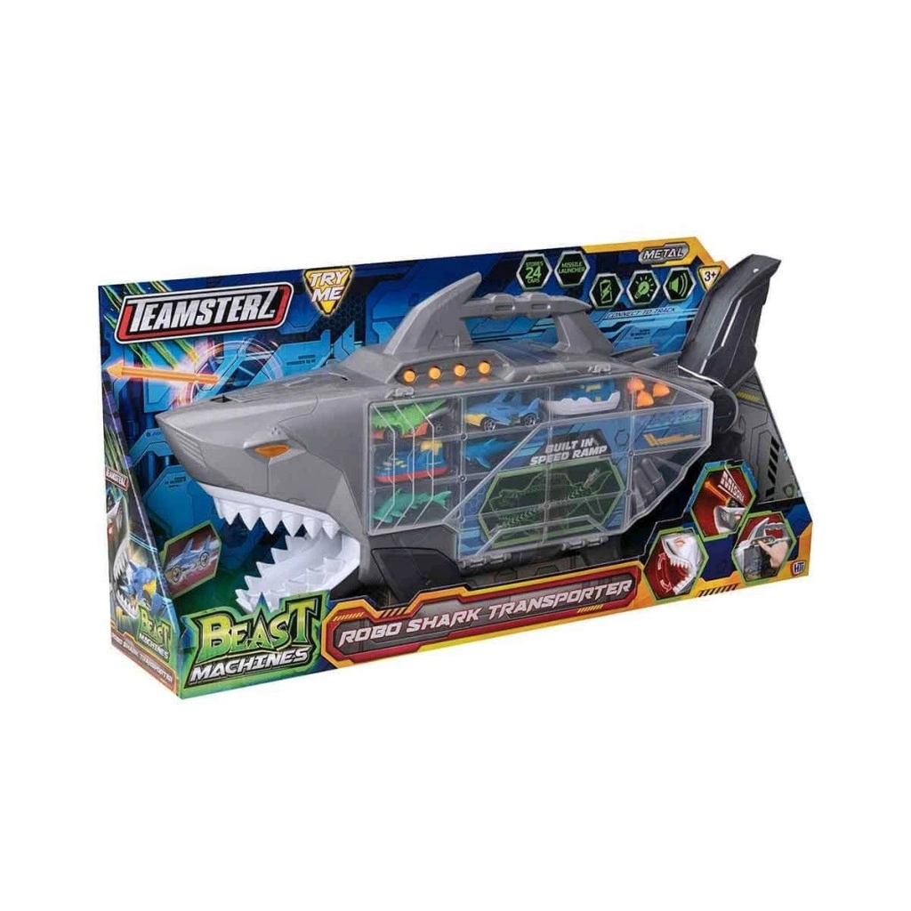 Robo Shark Çantalı Transporter 74461 Takım Oyuncağı