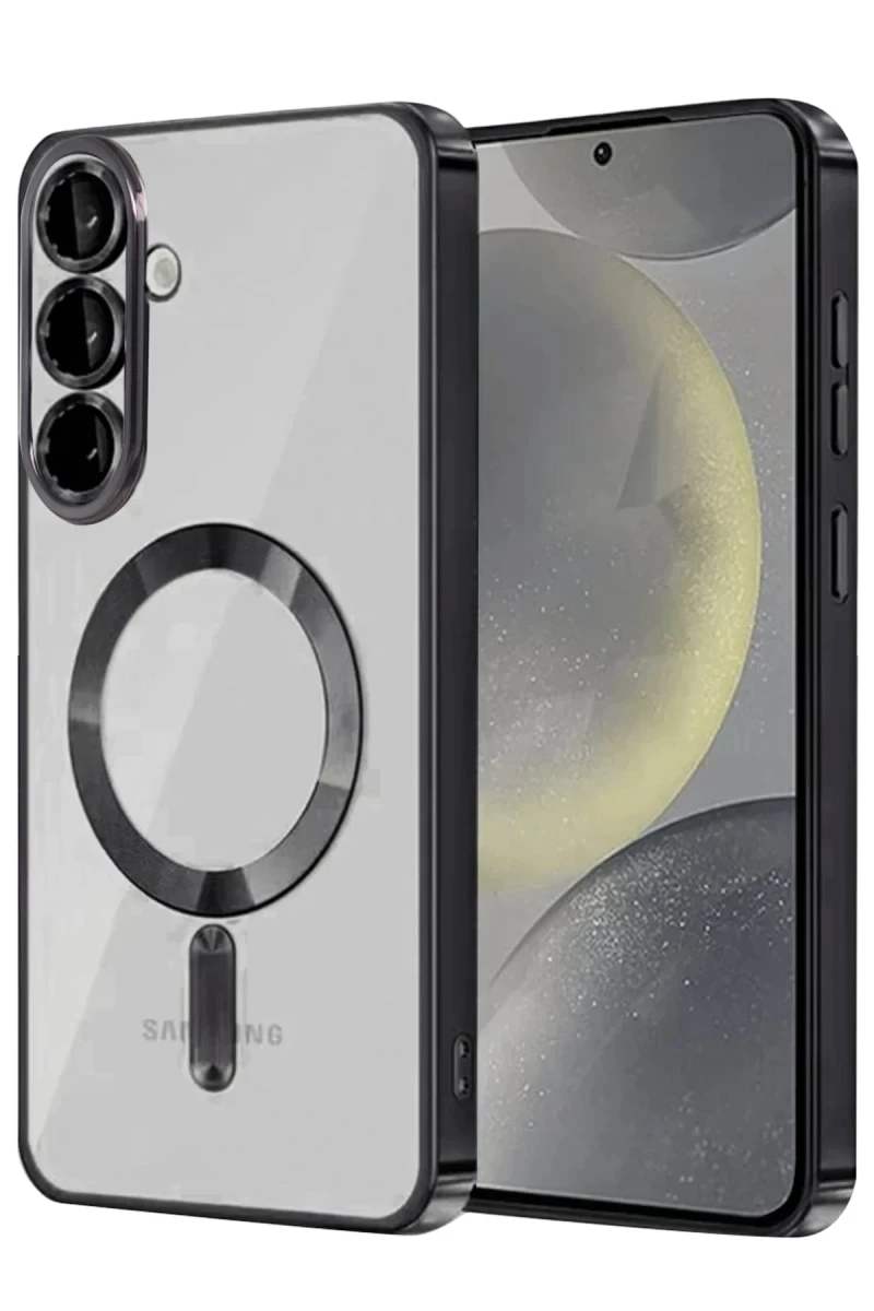 Samsung Galaxy S26 Uyumlu Kross Magneticsafe Kapak - Siyah