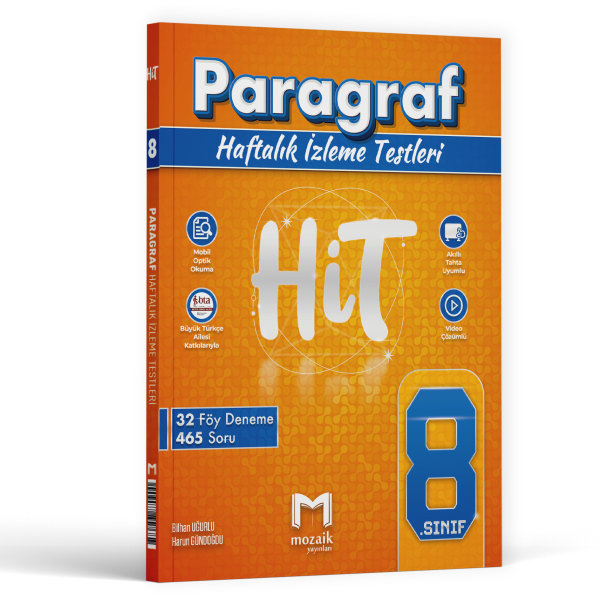 MOZAİK 8.SINIF HİT 32 Lİ DENEME PARAGRAF - 26-27