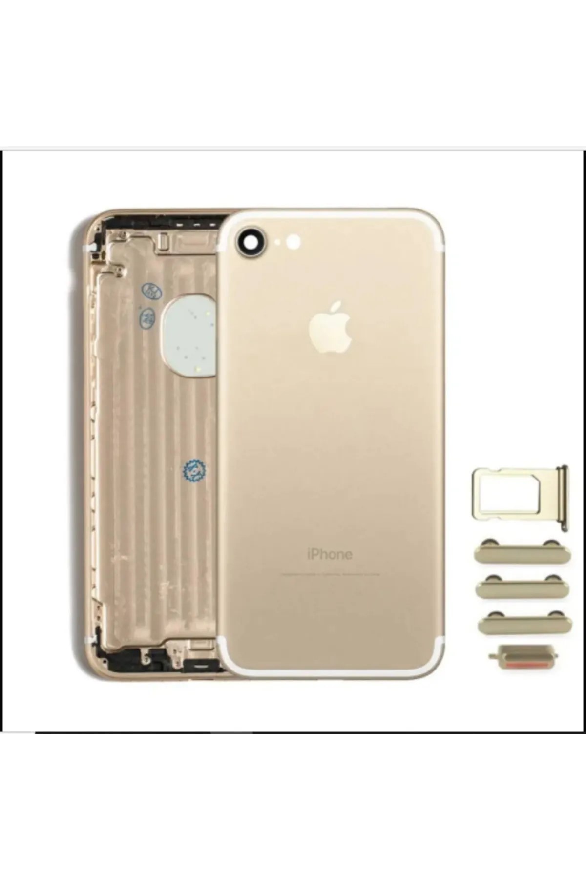 Iphone 7g Uyumlu Boş Kasa Kapak Gold