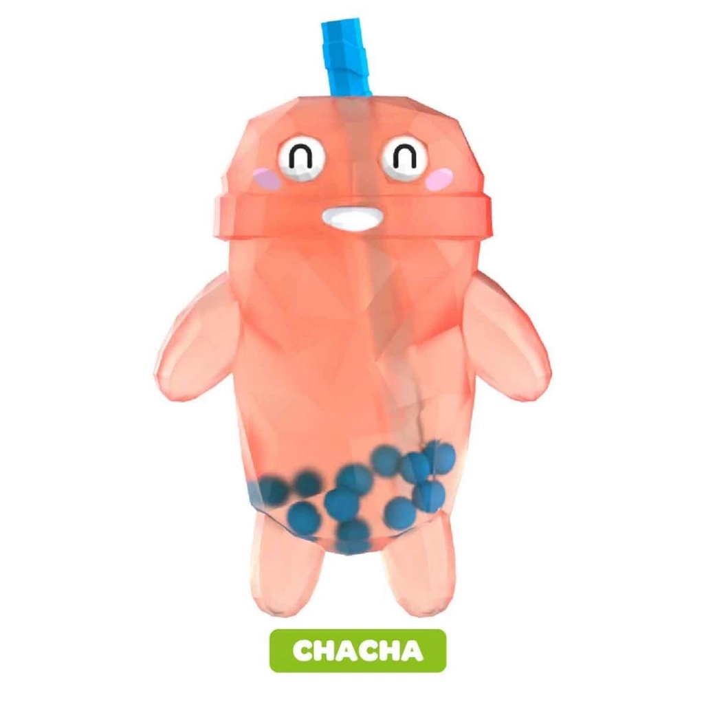 Eğlenceli Bubble Tea Boba Pals 14 cm Seti