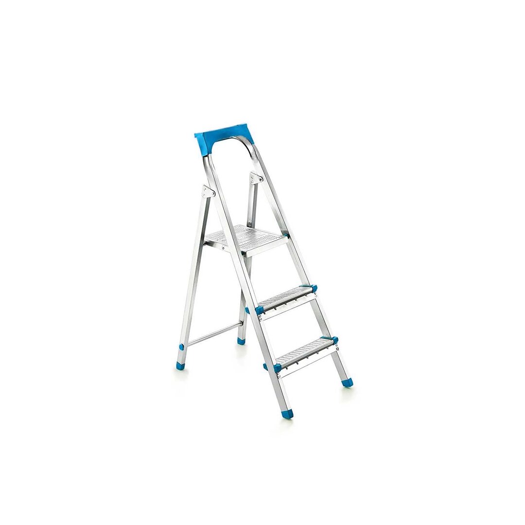 2+1BASAMAKLI Metal Merdiven Y: 60CM - 120KG.TAŞIMA Kapasitesi