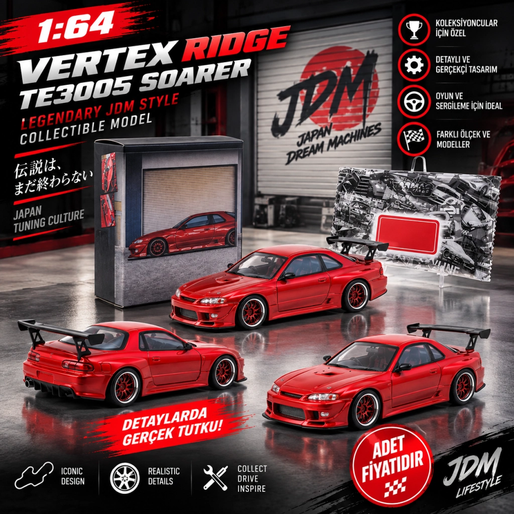 Vertex Ridge TE3005 Soarer 1 Adet Tarmac Kart