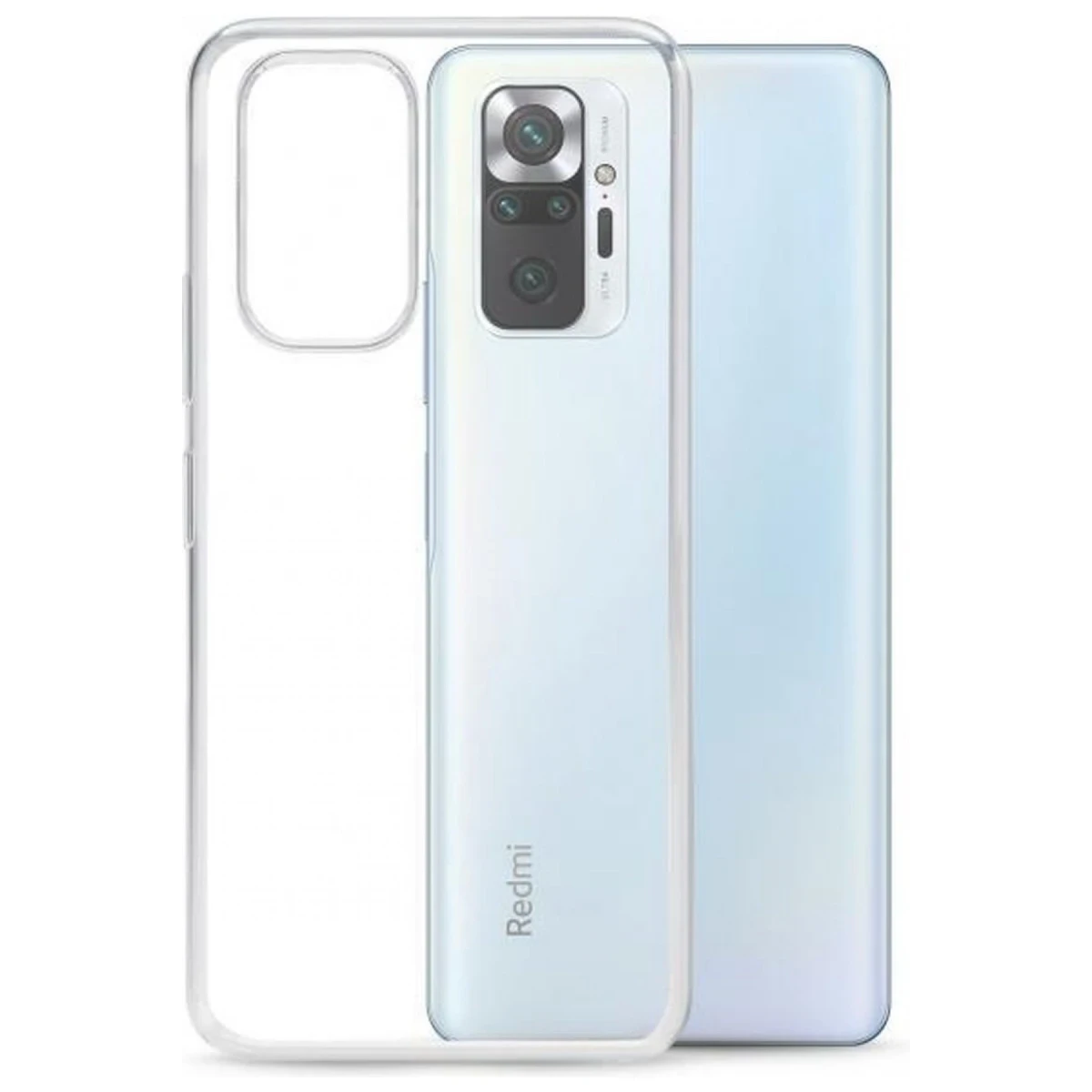 Xiaomi Redmi Note 10 Kılıf Lüx Şeffaf Silikon